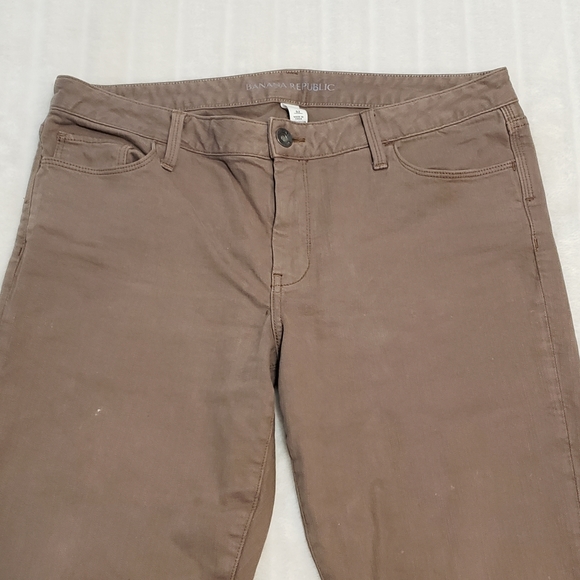 BOGO Free🦋 Banana Republic Light Brown Mid-Rise Jeans - Picture 3 of 16